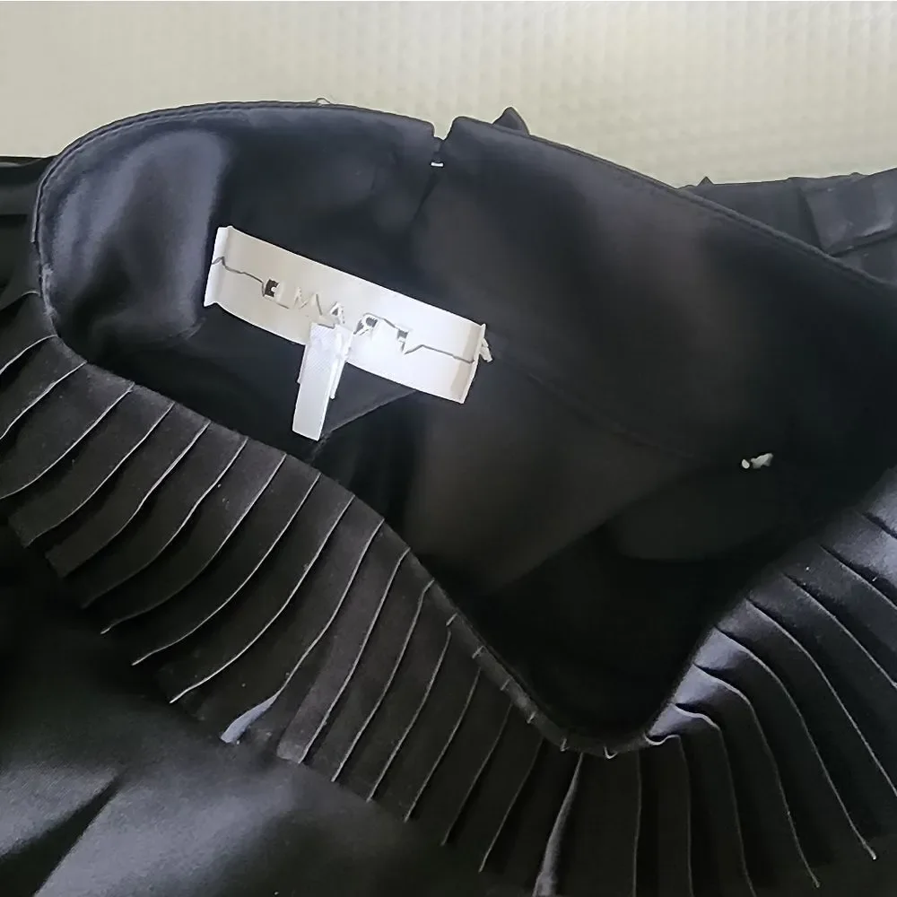 Frame Denim Black Ruffle Dress - Picture 9 of 15